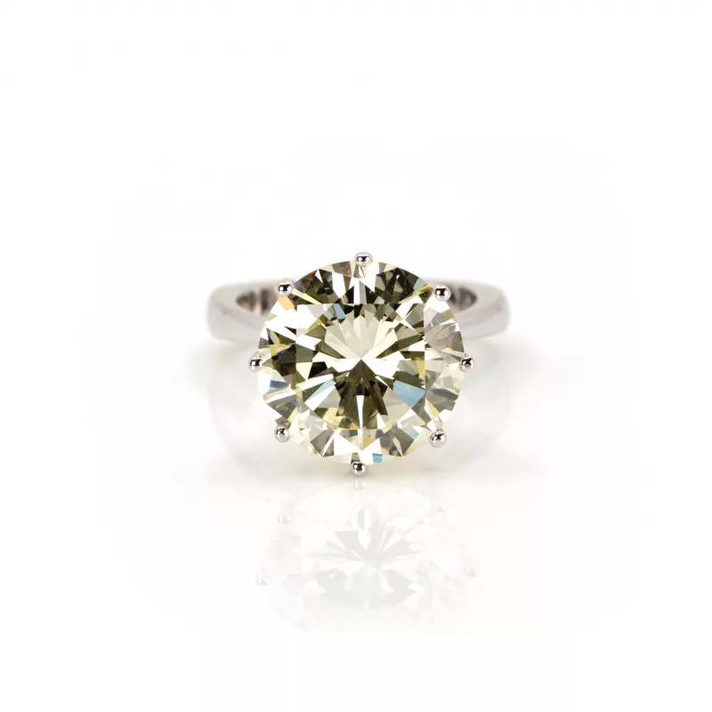 Solitärring – Diamant 8,99 ct