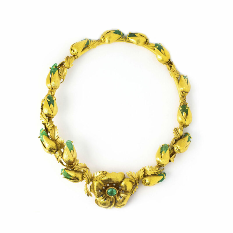 Collier mit Brillanten